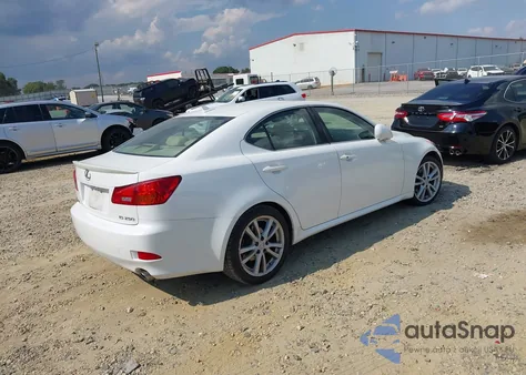 2007 Lexus Is 250 from USA, damaged, VIN JTHBK262272030766